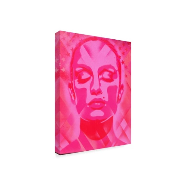 Abstract Graffiti 'Skin Deep Pinks' Canvas Art,18x24